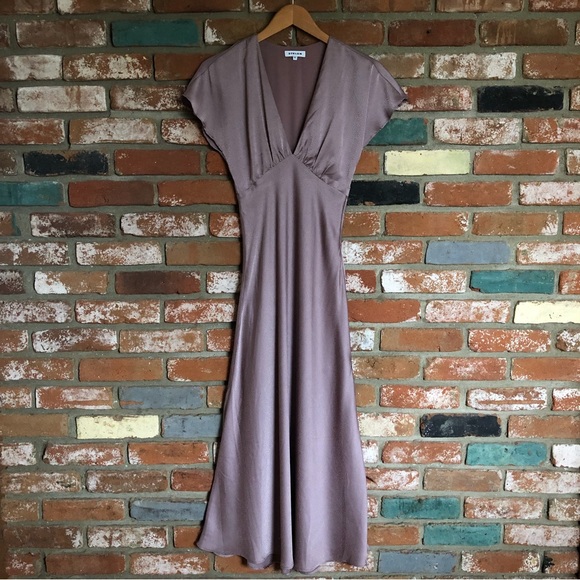 Stelen Cameron Satin Bias Cut Dress - Picture 2 of 9